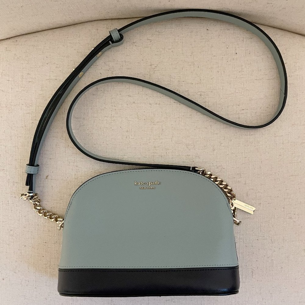 Kate Spade Two Tone Blue Crossbody